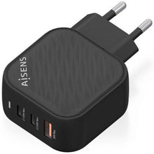-1-Cargador de Pared GaN Aisens ASCH-65W3P027-BK/ 2xUSB Tipo-C/ 1xUSB/ 65W-1