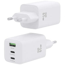 -1-Cargador de Pared GaN Aisens ASCH-65W3P041-W/ 2xUSB Tipo-C/ 1xUSB/ 65W-1