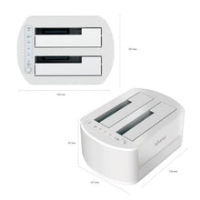 -3-Docking Station para Discos Duros Aisens ASDS-D02W-3