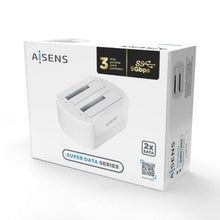 -4-Docking Station para Discos Duros Aisens ASDS-D02W-4