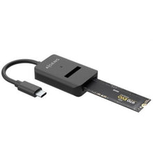 --Dock USB Tipo-C para SSD M2 SATA/NVMe Aisens ASUC-M2D011-BK/ Negro-