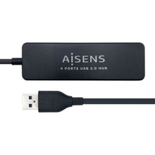 -1-Hub USB 2.0 Aisens A104-0402/ 4xUSB-1