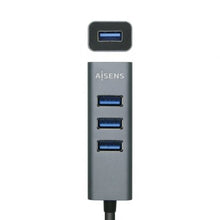 -1-Hub USB 3.0 Aisens A106-0507/ 4xUSB-1