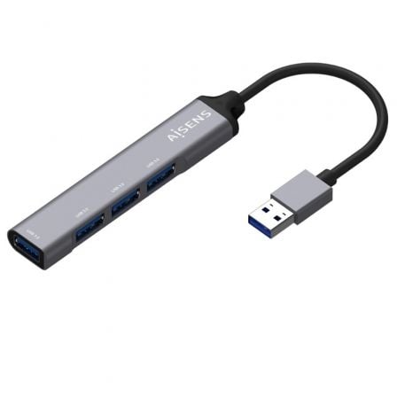 --Hub USB 3.0 Aisens A106-0540/ 4xUSB-
