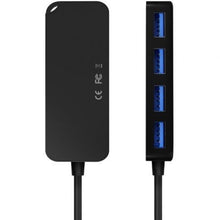 -2-Hub USB 3.0 Aisens A106-0714/ 4xUSB-2