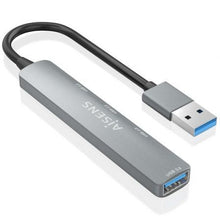 -1-Hub USB 3.0 Aisens A106-0859/ 4xUSB/ Gris-1