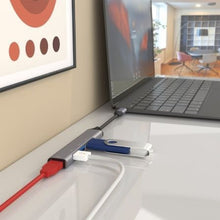 -4-Hub USB Tipo-C Aisens A109-0541/ 4xUSB-4