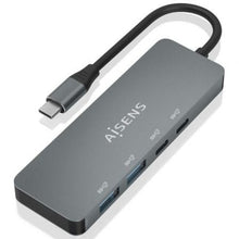 --Hub USB Tipo-C Aisens A109-0694/ 2xUSB/ 2xUSB Tipo-C/ Gris-