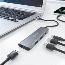 -4-Hub USB Tipo-C Aisens A109-0762/ 3xUSB/ 1xUSB Tipo-C/ Gris-4