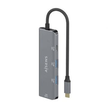 -2-Hub USB Tipo-C Aisens A109-0764/ 3xUSB/ 1xUSB Tipo-C/ Gris-2