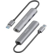 -2-Hub USB Aisens ASUC-4P035-GR/ 1xUSB Tipo-C/ 2xUSB/ 1xRJ45/ Gris-2