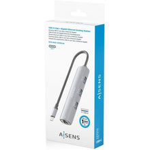 -4-Hub USB Tipo-C Aisens ASUC-4P038-GR/ 3xUSB/ 1xRJ45/ Gris-4