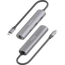 -2-Hub USB Tipo-C Aisens ASUC-4P038-GR/ 1xUSB Tipo-C/ 2xUSB/ 1xRJ45/ Gris-2