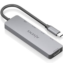 -1-Docking USB Tipo-C Aisens ASUC-5P028-GR/ 1xHDMI 4K/ 2xUSB/ 2xUSB Tipo-C/ 1xUSB Tipo-C PD/ Gris-1