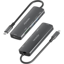 -2-Docking USB Tipo-C Aisens ASUC-5P011-GR/ 1xHDMI 4K/ 2xUSB/ 1xUSB Tipo-C PD/ 1xLector Tarjetas/ Gris-2