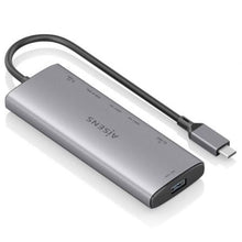 -1-Docking USB Tipo-C Aisens ASUC-7P031-GR/ 1xHDMI 4K/ 1xUSB/ 2xUSB Tipo-C/ 1xLector Tarjetas/ 1xUSB Tipo-C PD/ Gris-1