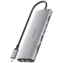 -2-Docking USB Tipo-C Aisens ASUC-7P032-GR/ 1xHDMI 4K/ 1xUSB/ 2xUSB Tipo-C/ 1xRJ45/ 1xLector Tarjetas/ Gris-2
