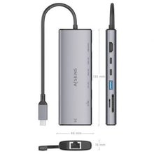 -3-Docking USB Tipo-C Aisens ASUC-7P032-GR/ 1xHDMI 4K/ 1xUSB/ 2xUSB Tipo-C/ 1xRJ45/ 1xLector Tarjetas/ Gris-3