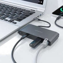 -4-Docking USB Tipo-C Aisens ASUC-8P010-GR/ 1xHDMI 4K/ 1xVGA/ 2xUSB/ 1xRJ45/ 2xUSB Tipo-C/ 1xUSB Tipo-C PD/ Gris-4