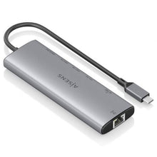 -1-Docking USB Tipo-C Aisens ASUC-8P033-GR/ 1xHDMI 4K/ 1xUSB/ 2xUSB Tipo-C/ 1xRJ45/ 1xLector Tarjetas/ 1xUSB Tipo-C PD/ Gris-1