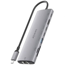 -2-Docking USB Tipo-C Aisens ASUC-8P033-GR/ 1xHDMI 4K/ 1xUSB/ 2xUSB Tipo-C/ 1xRJ45/ 1xLector Tarjetas/ 1xUSB Tipo-C PD/ Gris-2