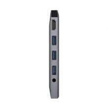 -2-Docking USB Tipo-C Aisens ASUC-9P001-GR/ 1xHDMI 4K/ 3xUSB/ 1xRJ45/ 1xAudio/ 1xLector Tarjetas / 1xUSB Tipo-C PD/ Gris-2