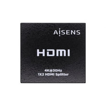 --Duplicador HDMI Aisens A123-0506/ 2x HDMI Hembra/ HDMI Macho - USB Hembra-