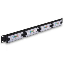 -1-Patch Panel Aisens A141-0307/ 24 Puertos/ Cat.5e/ Altura 1U-1