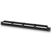 --Patch Panel Aisens A141-0509/ 24 Puertos/ Cat.6/ Altura 1U/ Gestión de Cables-