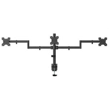 -1-Soporte de Mesa para 3 Monitores Aisens DT27TSR-281/ Giratorio/ Inclinable/ hasta 10kg-1