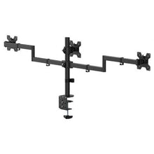 -2-Soporte de Mesa para 3 Monitores Aisens DT27TSR-281/ Giratorio/ Inclinable/ hasta 10kg-2