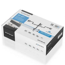 -4-Soporte de Mesa para 3 Monitores Aisens DT27TSR-281/ Giratorio/ Inclinable/ hasta 10kg-4