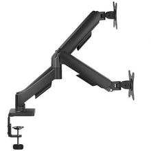 -1-Soporte de Mesa con Contrapeso para 2 Monitores Aisens DT32TSR-357/ Giratorio/ Inclinable/ hasta 9kg-1