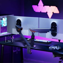 -3-Soporte de Mesa Gaming para Monitor Aisens DT38TSRRGB-349/ Giratorio/ Inclinable/ hasta 16kg/ con Iluminación RGB-3