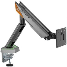 -2-Soporte de Mesa Gaming para Monitor Aisens DT49TSRRGB-347/ Giratorio/ Inclinable/ hasta 16kg/ con Iluminación RGB-2