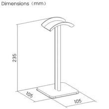 -3-Soporte para Auriculares Aisens HSM001-397-3