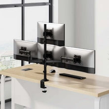 -3-Soporte de Mesa para 4 Monitores y TV Aisens DT27TSR-379/ Giratorio/ Inclinable/ hasta 8kg-3