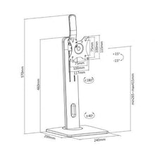 -4-Soporte de Sobremesa para Monitor Aisens DT32TSR-063/ Giratorio/ Inclinable/ hasta 7kg-4