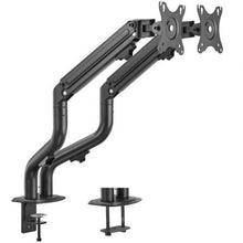 -1-Soporte de Mesa para 2 Monitores Aisens DT32TSR-141/ Giratorio/ Inclinable/ hasta 8kg-1