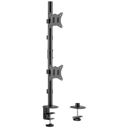 --Soporte de Mesa para 2 Monitores o TV Aisens DT32TSR-229/ Giratorio/ Inclinable/ hasta 9kg-
