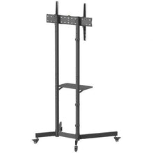 -2-Soporte de Suelo Inclinable con Ruedas Aisens FT70TE-333 para TV 37