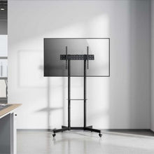 -4-Soporte de Suelo Inclinable con Ruedas Aisens FT70TE-333 para TV 37