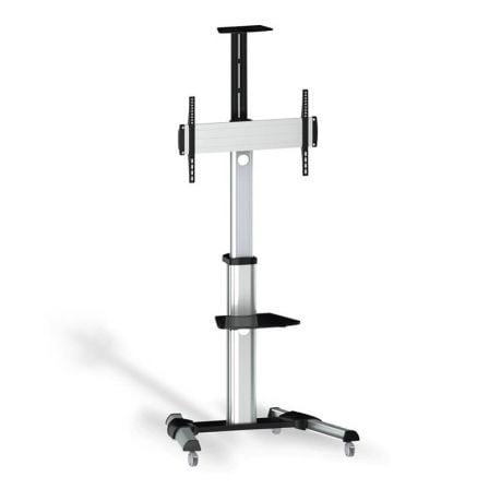 --Soporte de Suelo Inclinable con Ruedas Aisens FT70TRE-037 para TV 37-70