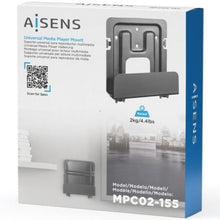 -4-Soporte Universal Aisens MPC02-155 para Router, MiniPC/ hasta 2kg-4