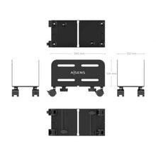 -2-Soporte CPU con Ruedas para PC Aisens MPC06-207 para PC/ hasta 10kg-2