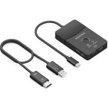 --Adaptador/Transmisor de vídeo inalámbrico USB Tipo-C - HDMI Aisens ASWL-H2KDC30M05-BK/ 100W-