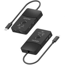 -2-Adaptador/Transmisor de vídeo inalámbrico USB Tipo-C - HDMI Aisens ASWL-H2KDC30M05-BK/ 100W-2