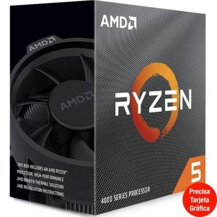 --Procesador AMD Ryzen 5-4500 3.60GHz Socket AM4-