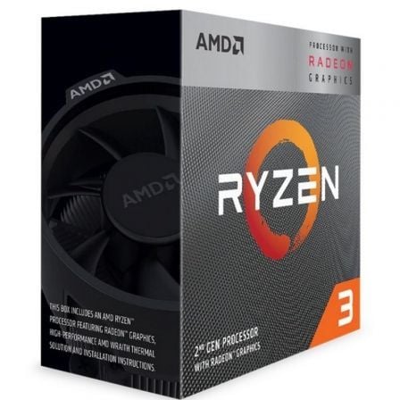 --Procesador AMD Ryzen 3-3200G 3.6GHz-