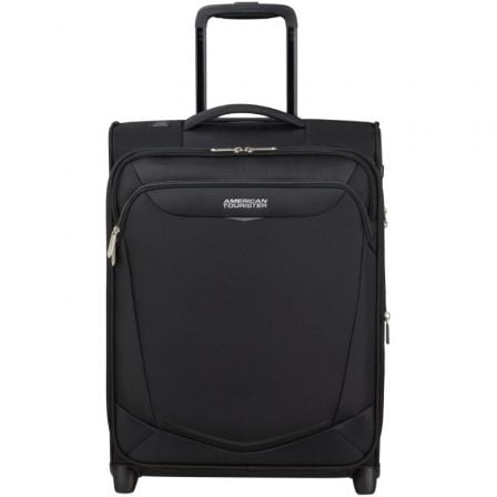 --Maleta de Cabina American Tourister Upright SummerRide 55cm/ 55x40x20cm/ 2 Ruedas/ Negra-